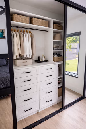 Modern Reach-in closet