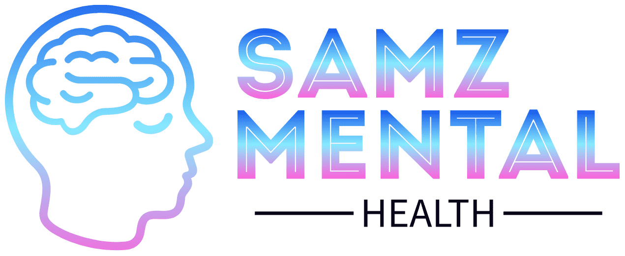 Samz Mental Health logo — online psychiatry and telepsychiatry services