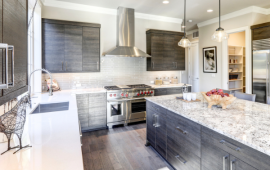 gray kitchen