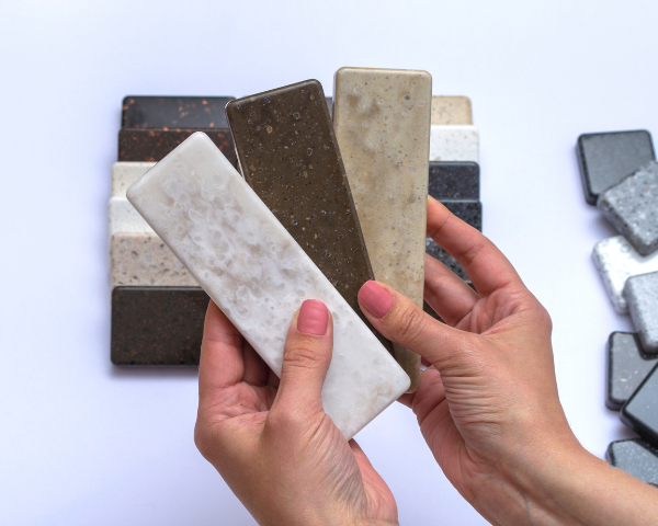 Choosing a countertop material