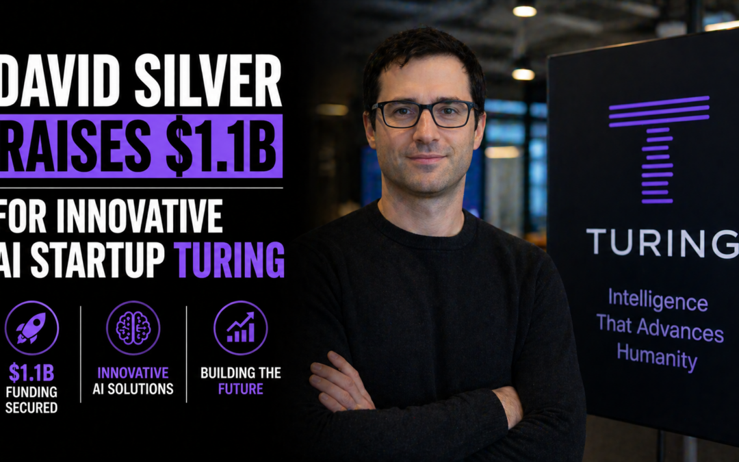 David Silver Raises $1.1B for Innovative AI Startup Turing