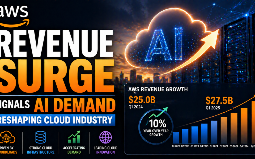 AWS Revenue Surge Signals AI Demand Reshaping Cloud Industry