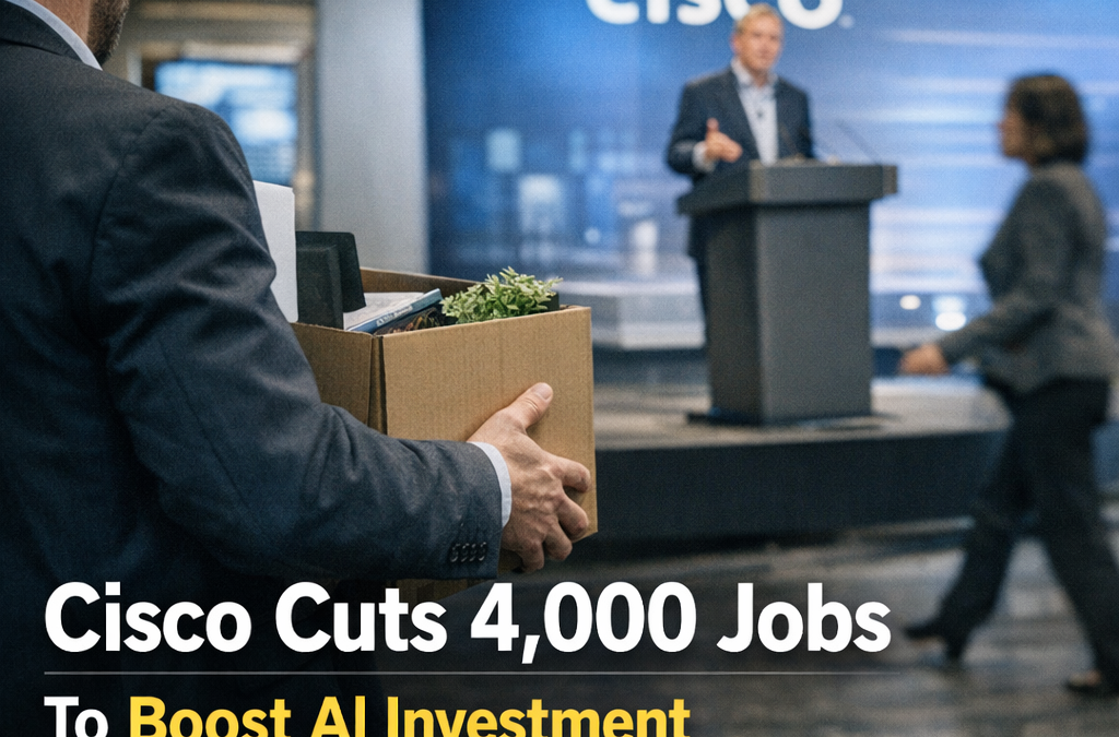 Cisco Cuts 4000 Jobs to Boost AI Investments and Innovation