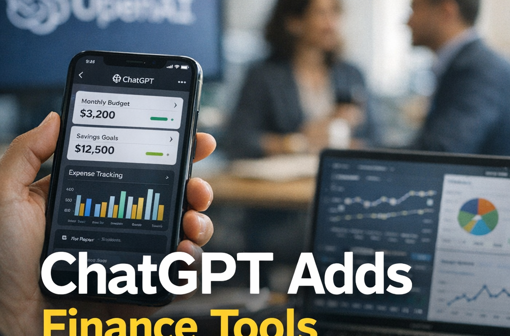 OpenAI Expands ChatGPT with Personal Finance Features