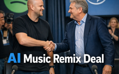 AI News 21 Spotify and Universal Launch AI Music Remix Agreement