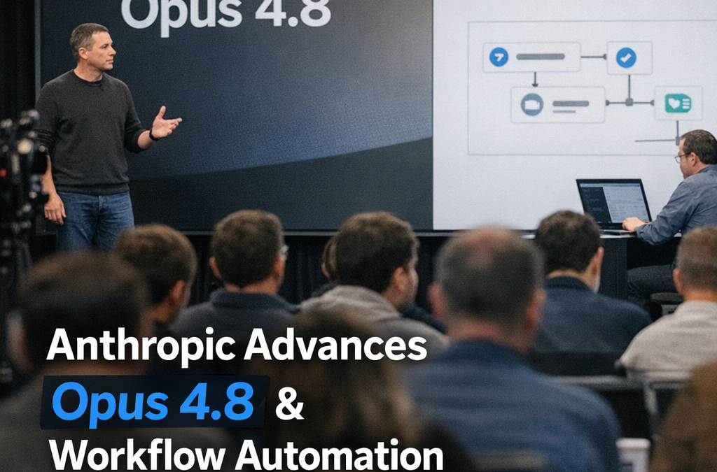 Anthropic Elevates AI with Opus 4.8 and Workflow Automation