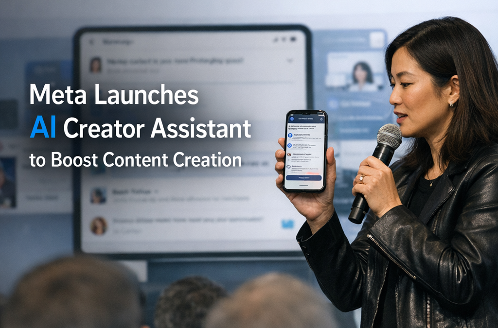 Meta Launches AI Creator Assistant to Boost Content Creation