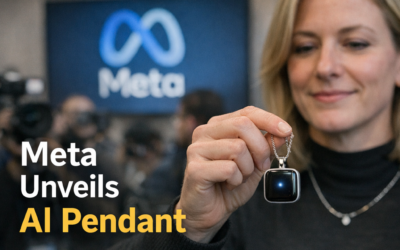 AI News 2 Meta Launches AI Pendant to Compete in Wearable Tech Market