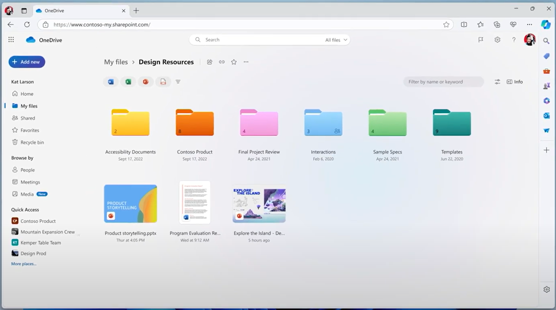 OneDriveColouredFolders