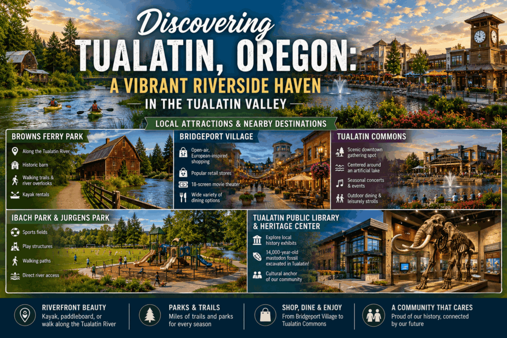 Discovering Tualatin, Oregon: A Vibrant Riverside Haven in the Tualatin Valley 1 Discovering Tualatin, Oregon: A Vibrant Riverside Haven in the Tualatin Valley