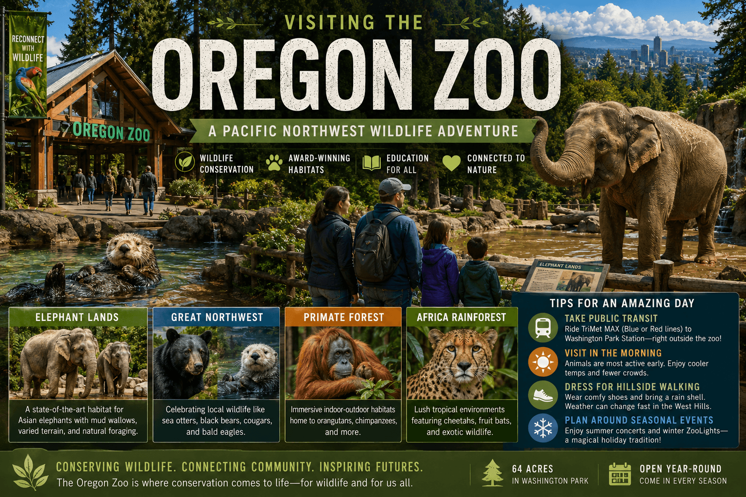SPECTACLE - Modern Vision Care + Optical Visiting the Oregon Zoo: A Pacific Northwest Wildlife Adventure
