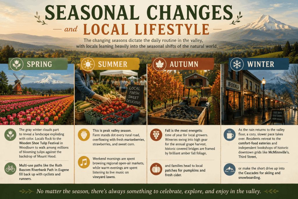 Exploring the Willamette Valley: Oregon’s Rich Heart of Wine, Waterfalls, and Community 1 Exploring the Willamette Valley: Oregon’s Rich Heart of Wine, Waterfalls, and Community