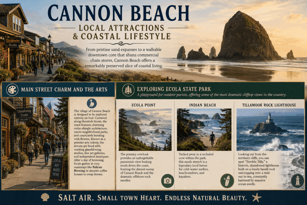 Exploring Cannon Beach & Ecola State Park: The Crown Jewels of the Oregon Coast 1 Exploring Cannon Beach & Ecola State Park: The Crown Jewels of the Oregon Coast