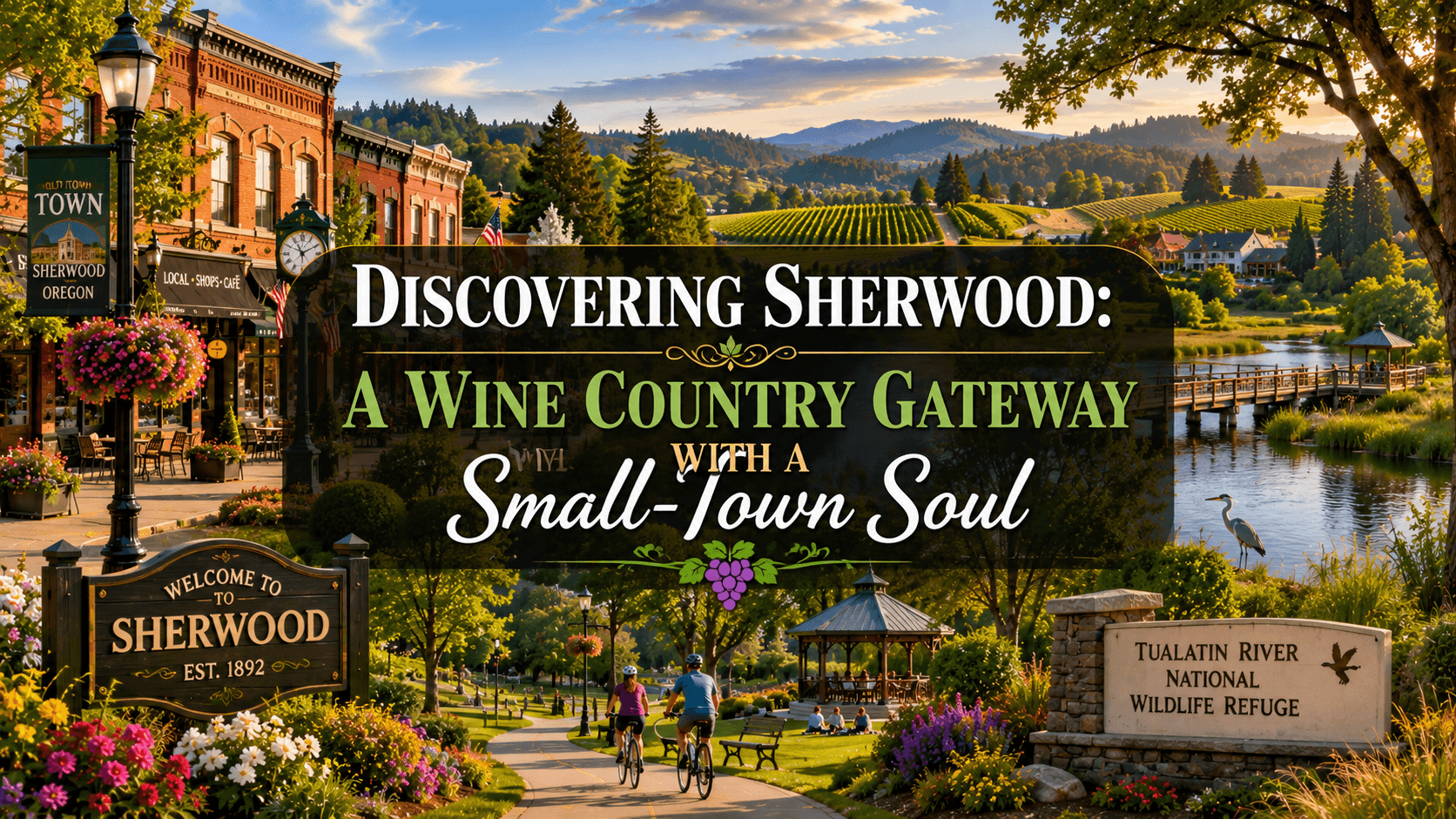 SPECTACLE - Modern Vision Care + Optical Discovering Sherwood: A Wine Country Gateway with a Small-Town Soul