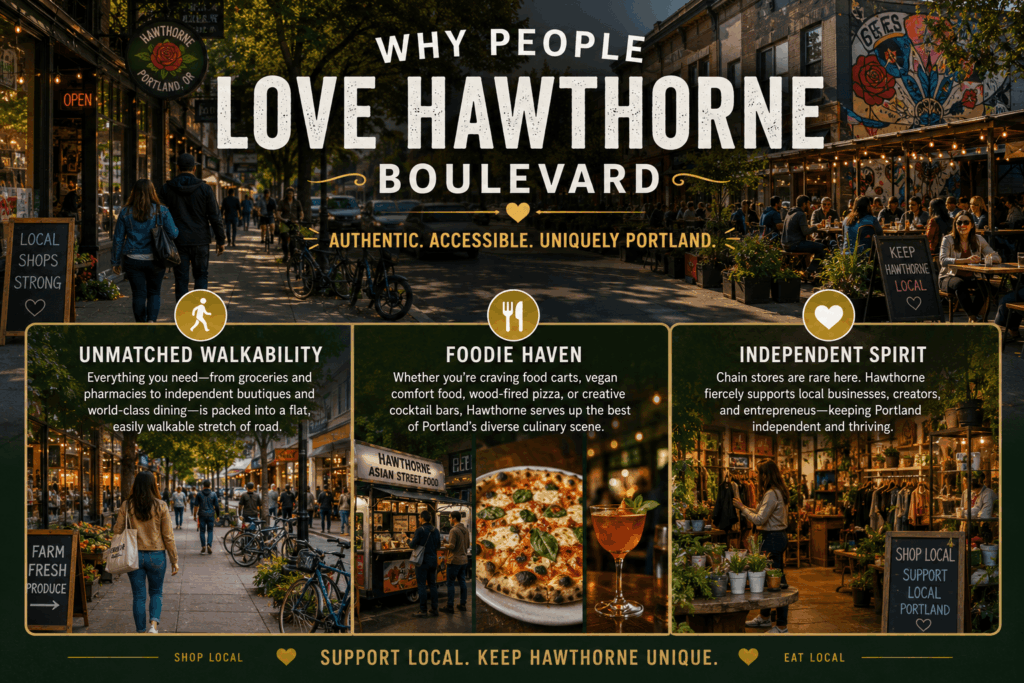 Exploring Hawthorne Boulevard: The Eclectic Heart of Southeast Portland 2 Exploring Hawthorne Boulevard: The Eclectic Heart of Southeast Portland