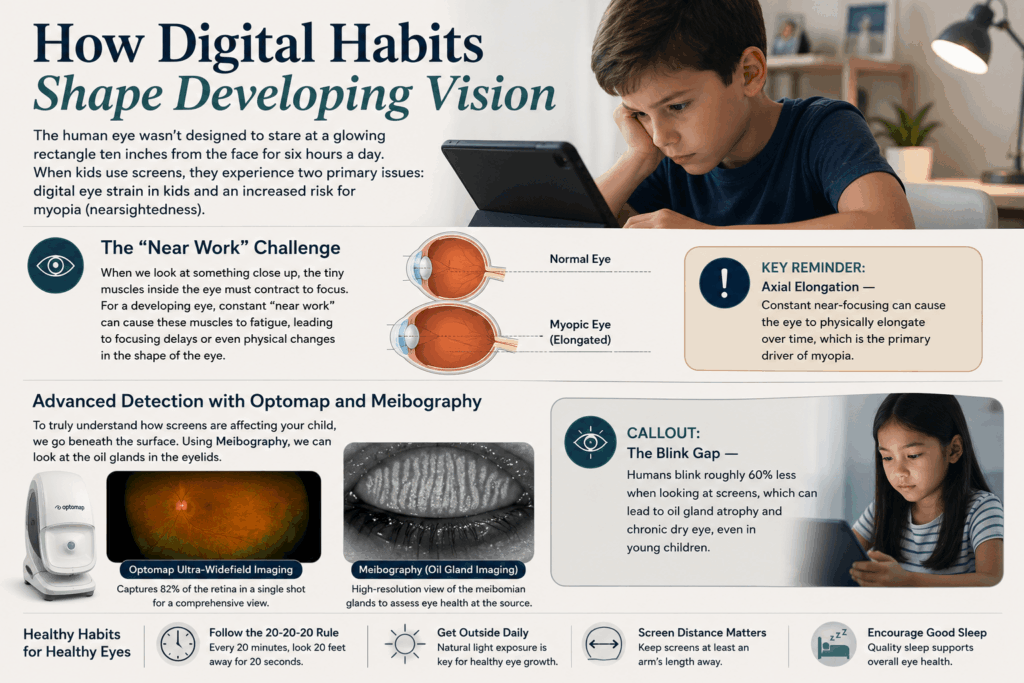 How Screen Time Affects Developing Eyes in Children and Teens 1 How Screen Time Affects Developing Eyes in Children and Teens