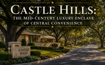Blog 16 Castle Hills: The Mid-Century Luxury Enclave of Central Convenience