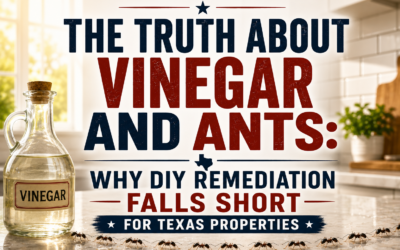 Blog 13 The Truth About Vinegar and Ants: Why DIY Remediation Falls Short for Texas Properties