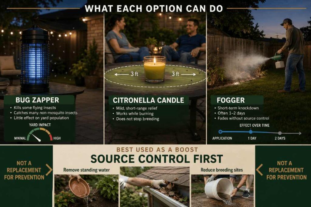 Why San Antonio Has Such a Bad Mosquito Season (and How to Fight Back) 4 Do Bug Zappers, Citronella Candles, and Foggers Actually Work