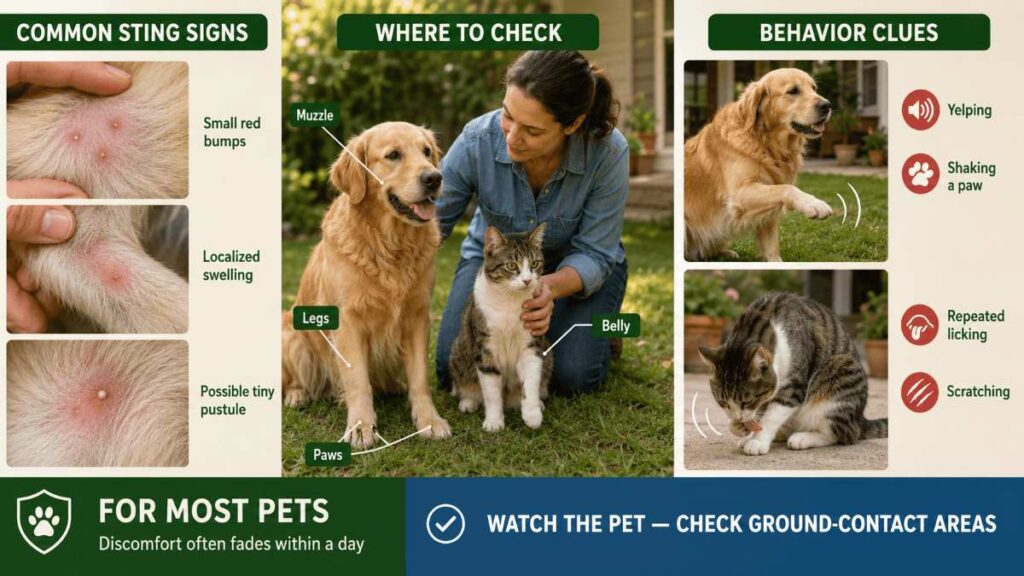 Are Fire Ants Dangerous to Pets? What Texas Homeowners Should Know 2 What Does a Fire Ant Sting Look Like on a Dog or Cat