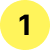Termites 1 Yellow circle icon with the number one inside, representing priority or a step in San Antonio Termite & Pest Control services.