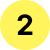 Termites 2 Yellow circle with the number two inside, representing a step or part of a process on the San Antonio Termite & Pest Control Experts website for obtaining a free quote.