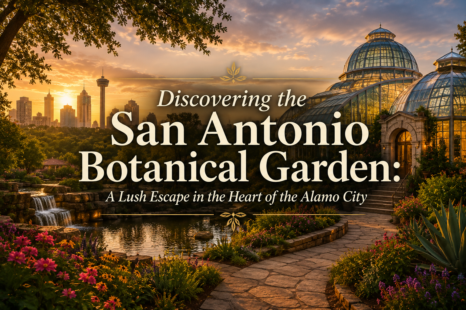 Discovering the San Antonio Botanical Garden: A Lush Escape in the Heart of the Alamo City Discovering the San Antonio Botanical Garden: A Lush Escape in the Heart of the Alamo City