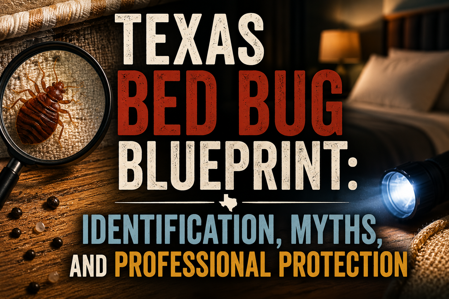 Texas Bed Bug Blueprint: Identification, Myths, and Professional Protection Texas Bed Bug Blueprint: Identification, Myths, and Professional Protection