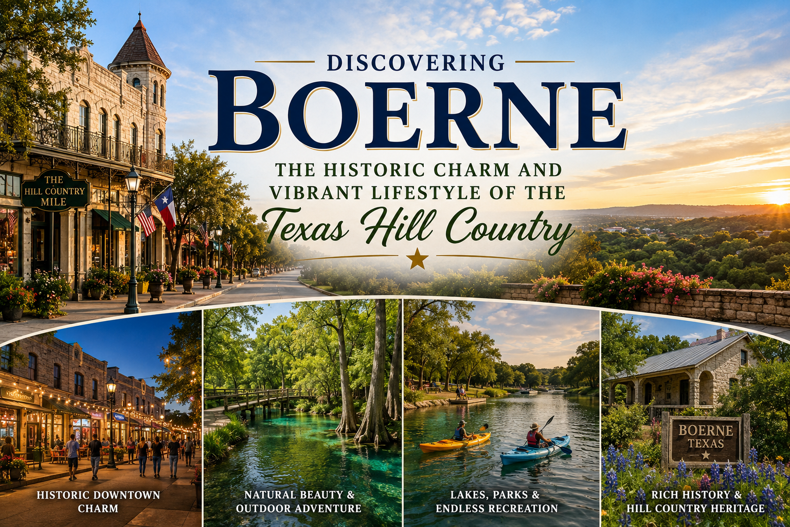 Discovering Boerne: The Historic Charm and Vibrant Lifestyle of the Texas Hill Country Discovering Boerne: The Historic Charm and Vibrant Lifestyle of the Texas Hill Country