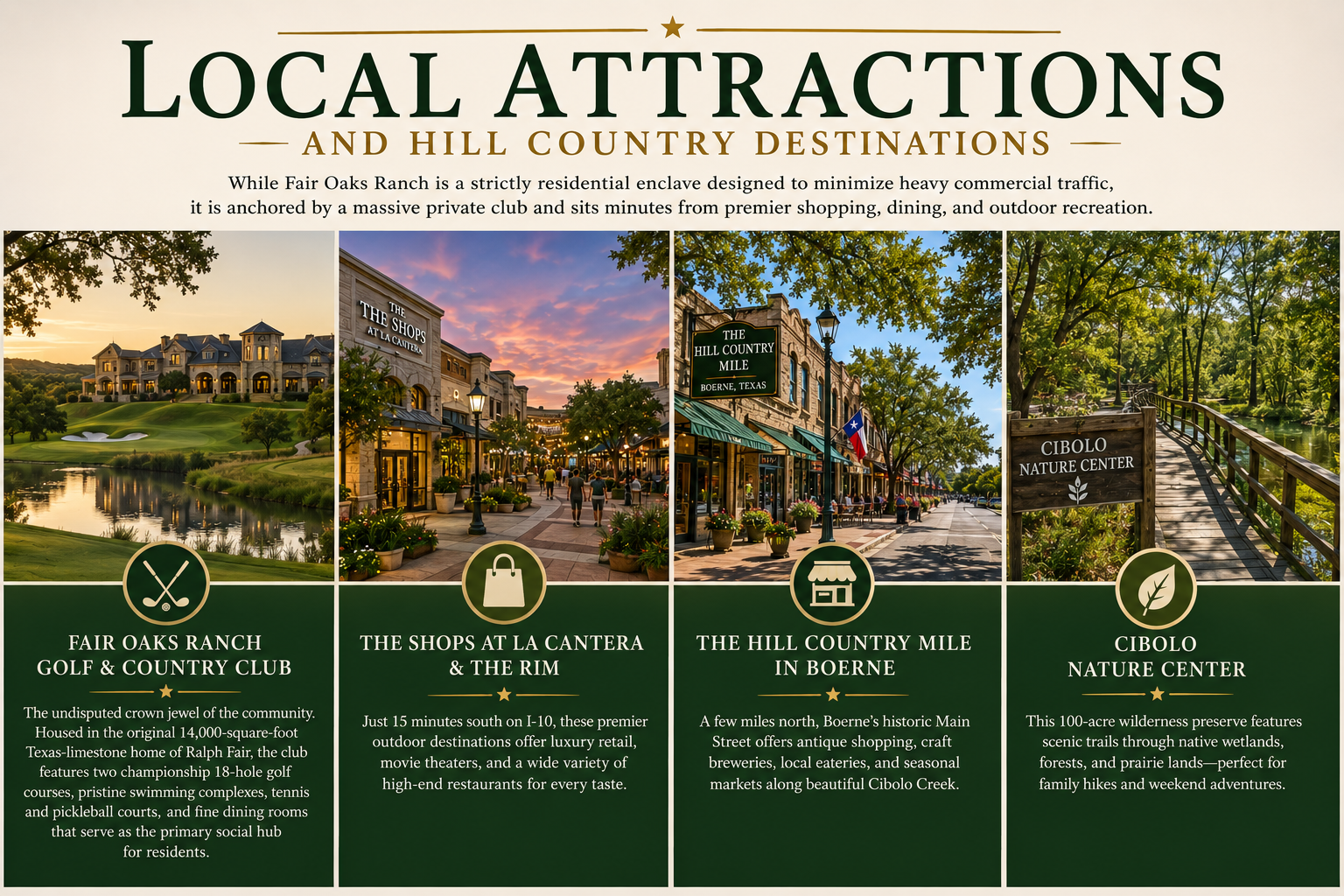 Fair Oaks Ranch: The Prestigious Country Club Oasis of the Hill Country Foothills 1 Fair Oaks Ranch: The Prestigious Country Club Oasis of the Hill Country Foothills
