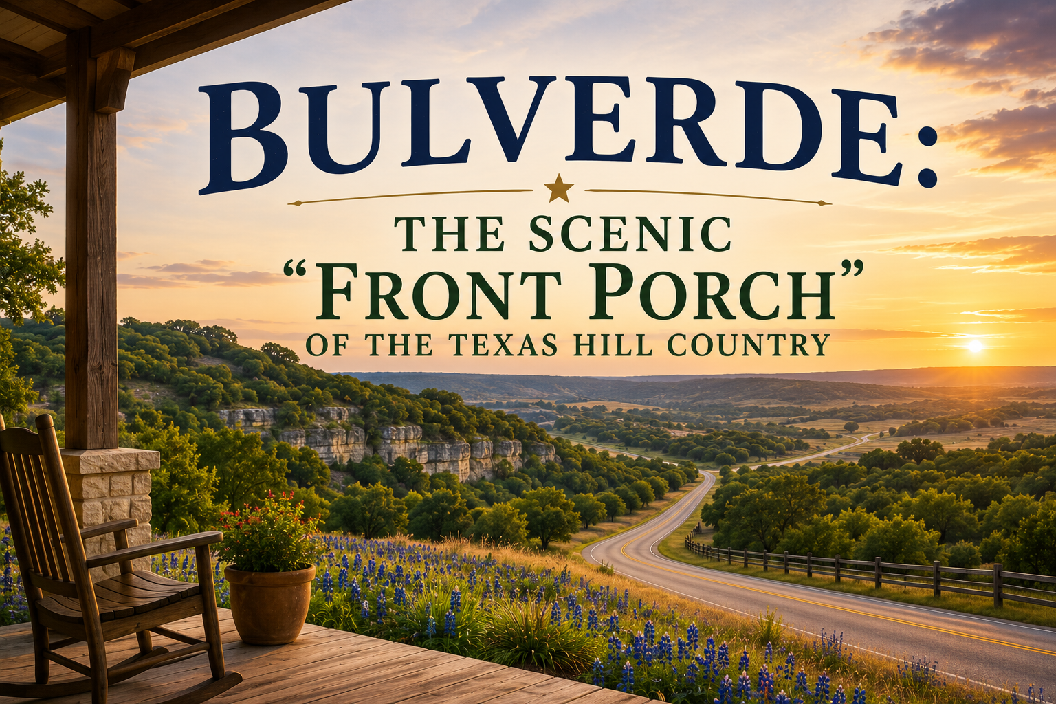 Bulverde: The Scenic “Front Porch of the Texas Hill Country” Bulverde: The Scenic "Front Porch of the Texas Hill Country"