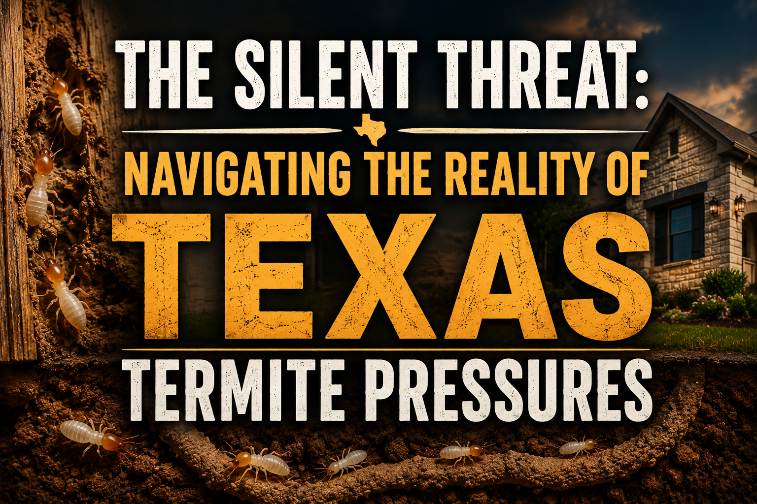 The Silent Threat: Navigating the Reality of Texas Termite Pressures The Silent Threat: Navigating the Reality of Texas Termite Pressures