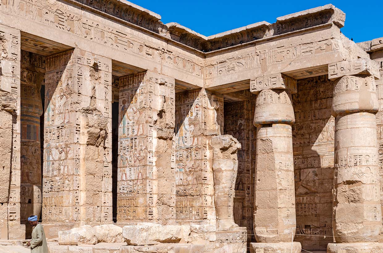 habu temple travel egypt now