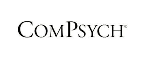 the words compsych on a green background related to Mental Health Services New Jersey