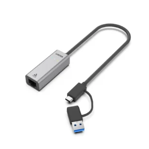 UNITEK U1313C Hybrid USB-C & USB-A to 2.5G Gigabit Ethernet Adapter