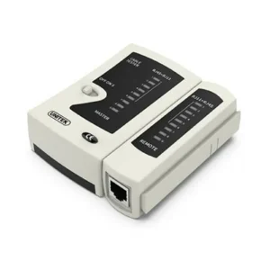 UNITEK OT40GYย Network Cable Testerย for RJ45 Ethernet & RJ11 Telephone Lines