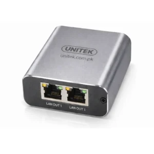 UNITEK U1347Aย 1-to-2 Gigabit Network Splitter