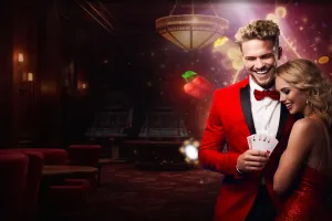 Interface d'accueil du casino en ligne Unique Casino montrant des machines à sous populaires et des promotions