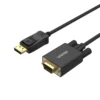 UNITEK Y 5118F DisplayPort to VGA Cable