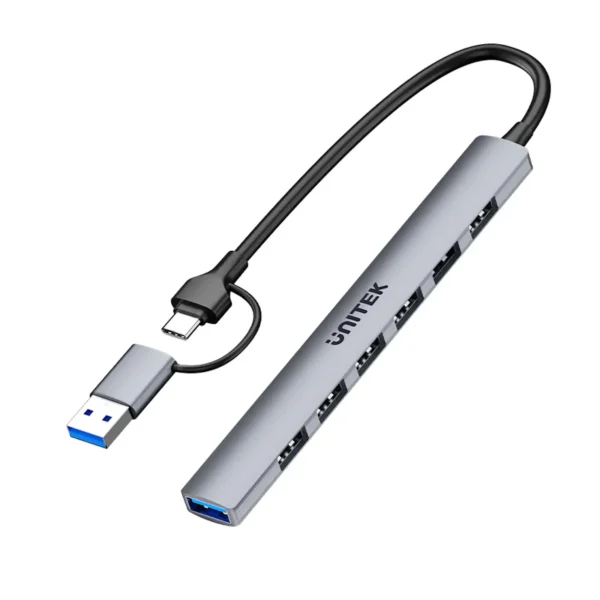 UNITEK H1209AGY01 uHUB S7 7 in 1 USB Hub