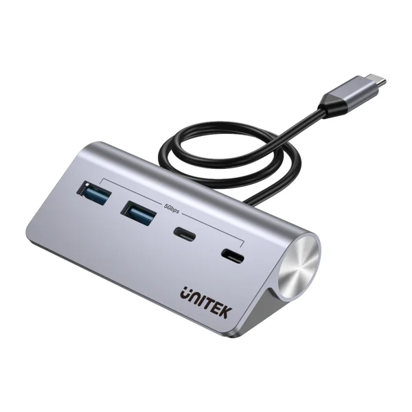 UNITEK H1337AGY01 uHUB Q4 4 in 1 USB C Hub