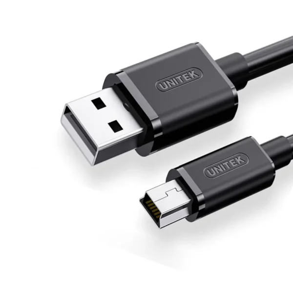 UNITEK Y C432EBK USB 2.0 to Mini USB 5 Pin Cable
