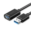 UNITEK Y C479BBK USB 3.0 Male to Female Extension Cable 3M