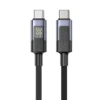 UNITEK C14158ABK01 1M PD 60W USB C Charging Cable with LED Display 1 Meter.webp