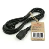 UNITEK PC124BK03 EU 1M EU Power Cord with C13 Kettle Lead Connector.webp