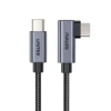 UNITEK C14123BK 100W USB C Cable 90 Degree