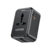 UNITEK P1120ABK01 20W Universal Travel Adapter Dual USB C PD
