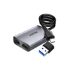 UNITEK V1427A01 2 in 2 USB C and USB A to Dual HDMI Adapter