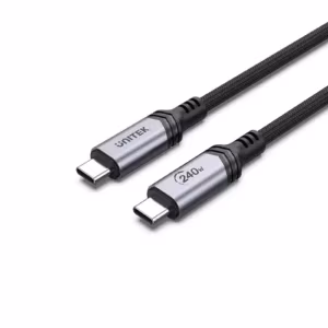 UNITEK C14110GY 2M 240W USB C to USB C PD 3.1 Fast Charging Cable