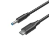 UNITEK C14118BK 1.8M USB C to DC Lenovo Laptops Charging Cable